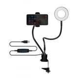 Volkano Insta Series Ring Light with Desk Clamp VK-6501-BK